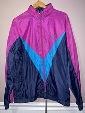 VINTAGE 1990's ASICS NYLON WINDBREAKER JACKET mens XL GEL LYTE III picture