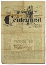 Bunker Hill Centennial 1775-1875 picture