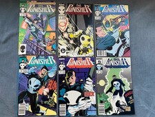 Punisher Vol 2 #1-6 VF/NM 1987 Marvel 1st Series & 1st Microchip Key Run picture