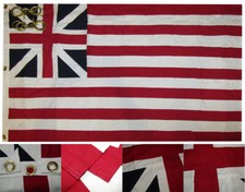 4X6 FT Embroidered Grand Union 100% Cotton HUGE Flag 6X4 Banner Grommets 2 clips picture