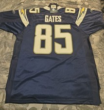 Authentic Reebok Antonio Gates Jersey Sz 50 - San Diego Chargers RARE NWT LA picture