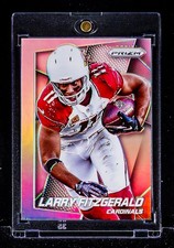 Larry Fitzgerald RARE RAINBOW REFRACTOR CARD Arizona Cardinals picture