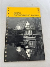 Vintage Kodak Photographic Papers Data Book Guide G-1 1967 Darkroom Printing picture