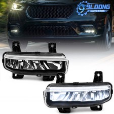 LED Fog Lights Lamps For Chrysler Pacifica 2021-2024 Driver & Passenger Side picture