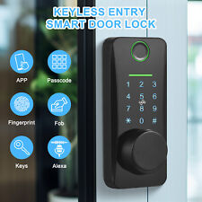 Aoresac 5in1 Keyless Entry Door Lock Smart Electronic Digital Deadbolt Lock J3C7 picture