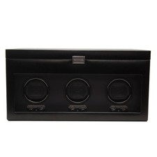 WOLF Heritage Triple Winder with Storage - Includes Universal Adapter picture