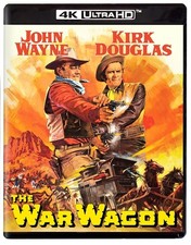 THE WAR WAGON New Sealed 4K Ultra HD UHD + Blu-ray 1967 John Wayne Kirk Douglas picture
