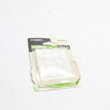 (8-Pk) Everbilt Self-Adhesive Bumper Clear 1/2