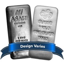 1 Kilo Generic Silver Bar .999 Fine 32.15 oz Secondary Market picture