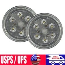 2 Par36 30W LED Work Lights Flood For John Deere Case IH International Tractor picture