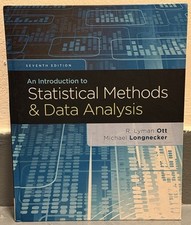 An Introduction to Statistical Methods & Data Analysis - VERY GOOD picture