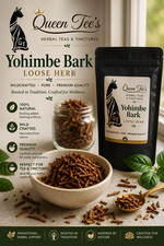 Queen Tee's Premium Yohimbe Bark (Pausinystalia johimbe) 1oz picture