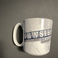 Newsies Original Broadway Seize the Day 12 fl oz White Ceramic Coffee Mug picture