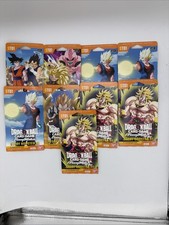 LOT OF 9 Dragon Ball Z Super - Fusion World ST01 Story Booster 01 Sleeved Pack picture