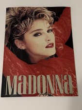 Madonna RARE 1985 Original The Virgin Tour Book Program Madonna 80s Memorabilia picture