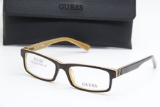 NEW GUESS GU 9059 BRN DARK BROWN AUTHENTIC EYEGLASSES W/CASE 47-15 picture