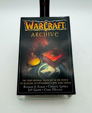 Warcraft Archive Blizzard 2006 1st Printing Pocket Books Paperback Knaak Golden picture
