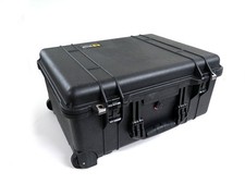 Pelican 1560 hard camera flight travel case w/ padded dividers - 22x18x11