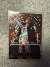 One Piece Card Game Shanks OP09-004 Carrying on His Will Gold Foil SP Near Mint picture