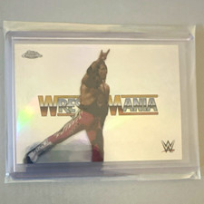 Topps Chrome WrestleMania Moments WWE  Bret 