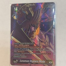 Junomon: Hysteric Mode BT26-083 SR Alt Art Foil English NM Digimon Card Game picture