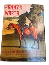 Penny’s Worth 1952 First Edition Hard Cover Book Vintage By Nancy Caffrey picture