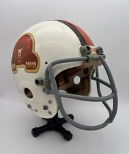 Vintage 1975 Memphis Southmen WFL Riddell Pac3 Football Game Used Helmet 50 picture