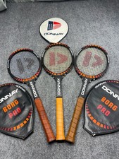 Donnay Bjorn Borg Pro Bundle -3 NOS Vintage Tennis Rackets 2-Light/med-5,1-PRO picture