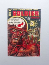 Soldier Comics 8 Fawcett Comics 1953 picture