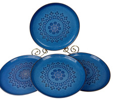 Set of 4 Denby Langley Midnight 10 1/8