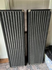 Vintage Kasino Club By Kustom Speaker Cabinets Pair PA Column Speakers - Works picture