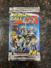 2001 Dragon Ball GT DBGT Base Set Booster Pack Italy Busta Base | FACTORY SEALED picture