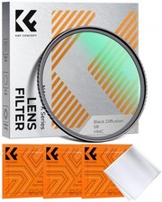 K&F CONCEPT Black Mist Filter Soft Diffusion 1/8 1/4 1/2 1 49/67/77/82mm Nano-K picture
