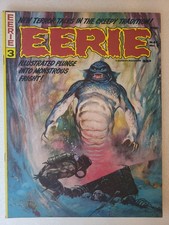 Eerie #3 Warren May 1966 Cover by Frank Frazetta, Very good condition picture