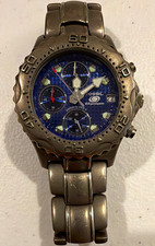 Fossil Blue TI-5011 Titanium Chronograph Watch - 200M picture
