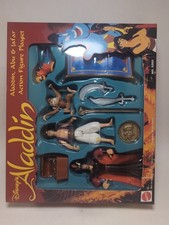 Vintage Disney's Aladdin, Abu & Jafar Action Figure Playset 5303 New Sealed Rare picture