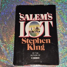 Vintage 1975 Salem's Lot Stephen King Hardcover Book Club Edition BCE Doubleday picture