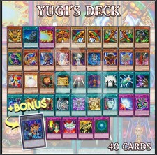 YUGI'S EXODIA DECK 40 Necross Obliterate the Forbidden One YuGiOh +BONUS picture