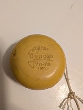 Vintage Duncan Genuine Deluxe Tops Tournament yo-yo 1950s - 1960s RARE  picture