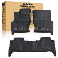 Fits 2013-2022 Land Rover Range Rover TPE Front & 2nd Row Floor Mats Liner Set picture