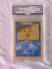 1999 Pokémon Staryu #65/102 🔥 Trainer Deck B Prototype | AGS 8 NM-MT Misty Demo picture