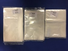 7X9 TO 14X20 ELKAY Plastic Packaging Lay Flat Clear Open Top End 2 MIL Poly Bags picture