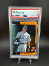 1996 SP #171 Alex Rodriguez  Seattle Mariners PSA 8 Fast Shipping picture
