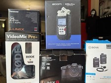 Panasonic LUMIX G7 4K Camera With Lens, Zoom H4n Pro, Rode Mic Huge Bundle picture
