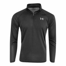 Men's UA Under Armour 1/2 Zip Tech Muscle Pullover Long Sleeve New With Tags picture