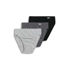 Jockey Women's Grey Heather Charcoal French Cut Underwear 3 Pack Women's picture