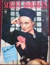 CAROLE LOMBARD COVER + story for SR (2/41) movies  GWTW Ann.  V. Leigh Alice Fay picture