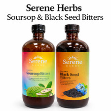 Black Seed and Soursop and Bitters (Pack of 2) 100% Natural Organic 16 oz bottle picture
