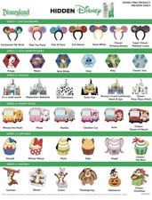 (SEALED) 2026 Disneyland Hidden Mickey Mystery Pin Pack WAVE A (2 Pins/Pack) picture