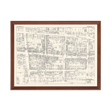 Old Map of Poughkeepsie, NY 1947 - Vintage Poughkeepsie New picture